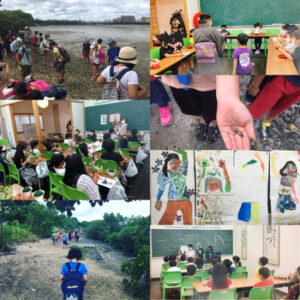 学童チラシポスティング中✨